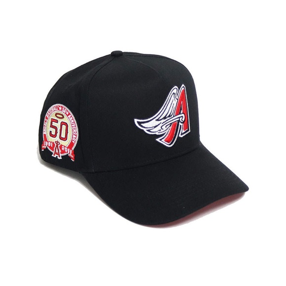 LA Angel’$ x 50th Anniversary Snap back hat - Picture 2 of 4